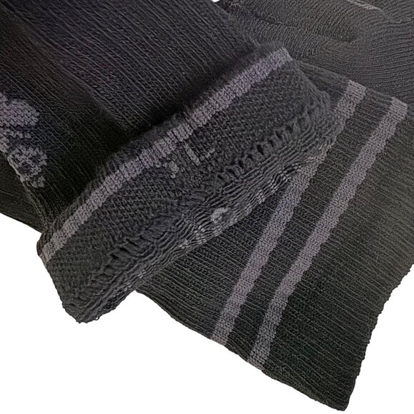 Bombas midCalf Socks mens size XL black Honeycomb cushion antimicrobial new - Picture 5 of 10